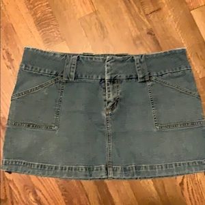 Guess denim mini skirt